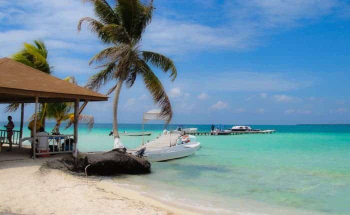 Beach in Belize