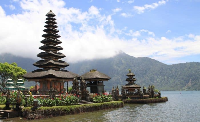 old temple by the shore in Bali