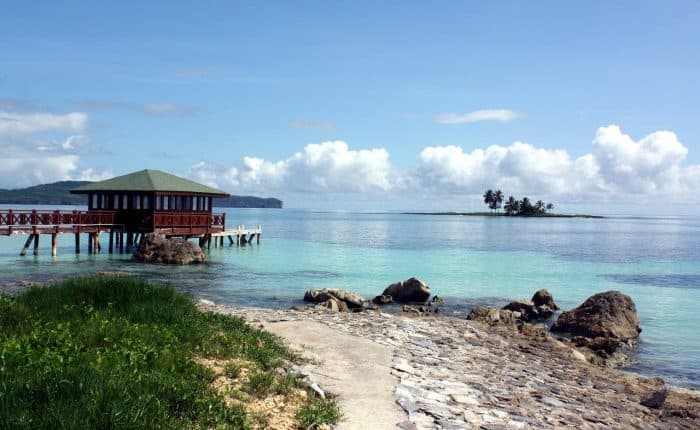 Beach in Samana Dominican Republic