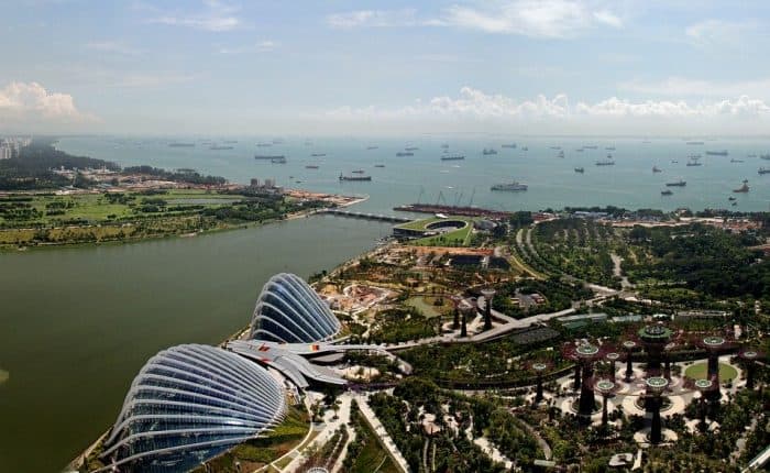 Singapore city scape