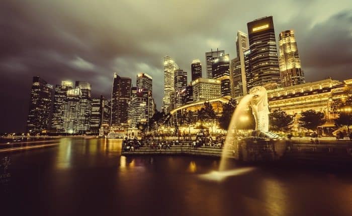 Singapore city scape
