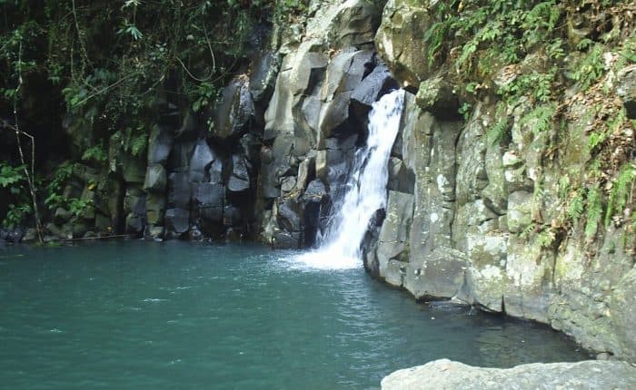 Mambucal waterfalls in Philippines