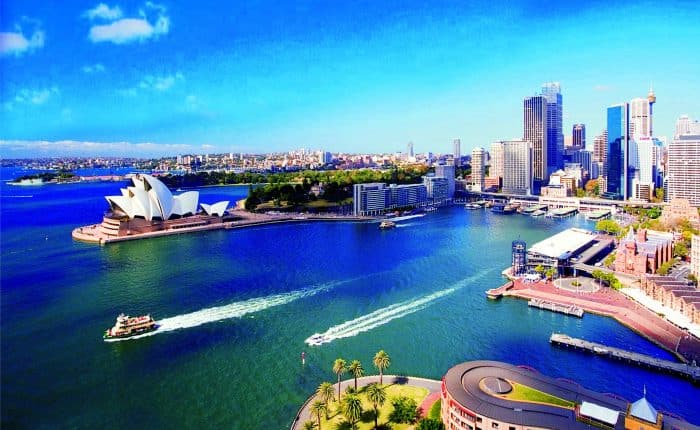 Seascape of Sydney Australia