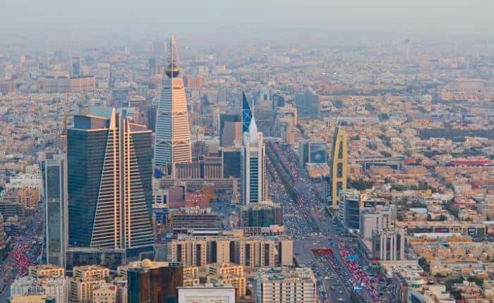 City Scape in Saudi Arabia
