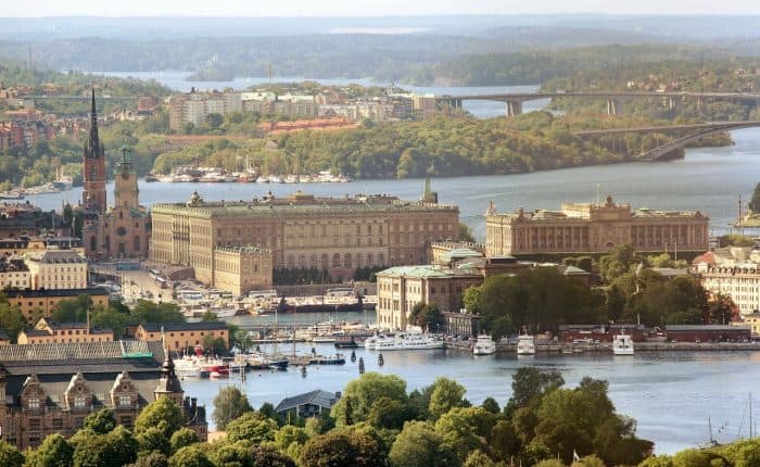 Royal Palace in Sweden