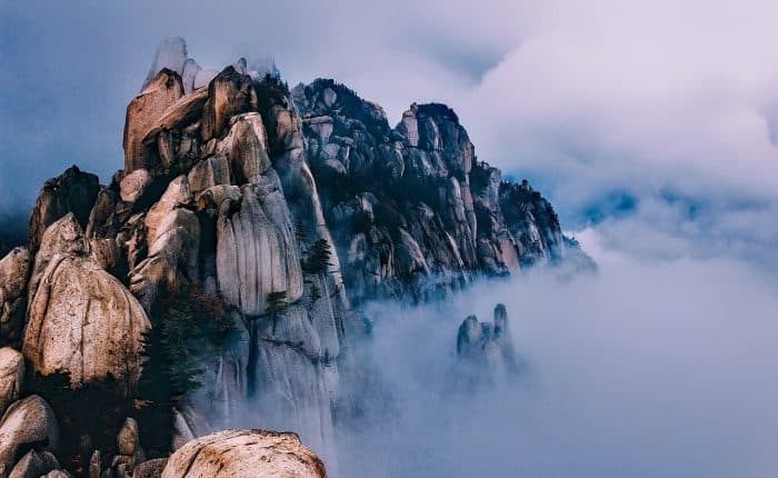 mountains in South Korea