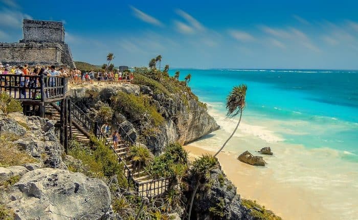 Tulum, Mexico on the beach