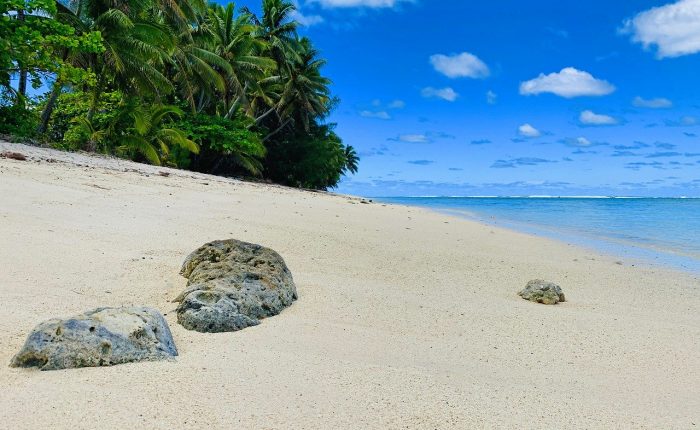 Beach in Cook Islands