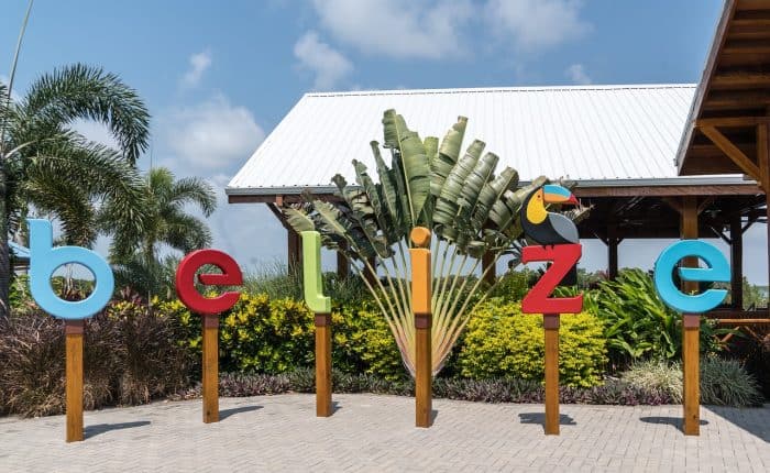 belize sign