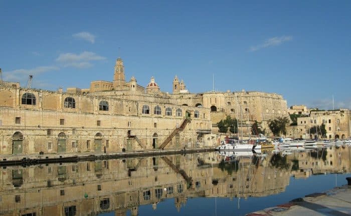 old building by the shore in Malta