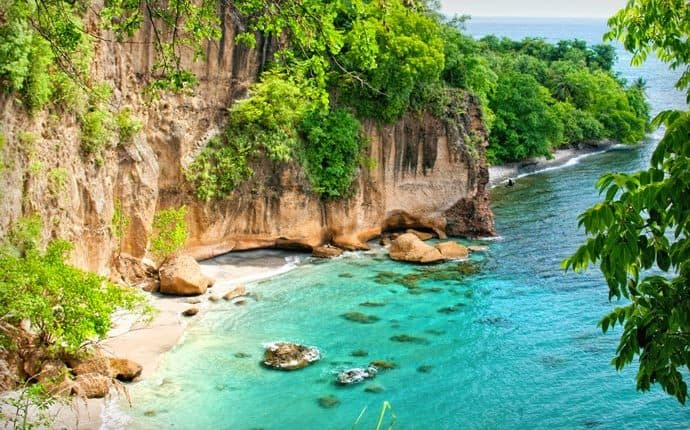 Beaches in Dominica