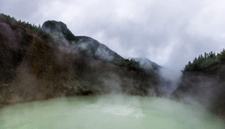 natural hot spring