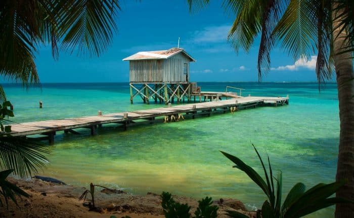 Waters in Belize