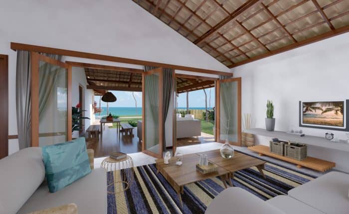 inside a condo in Fortaleza Brazil