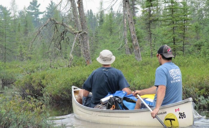 Canoeing in Ontario