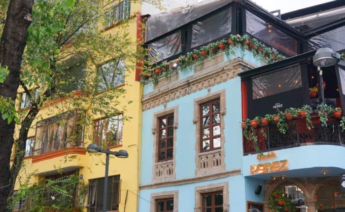 colourful apartments